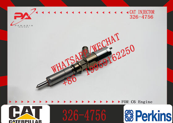 High Performance New Diesel Fuel Injector 32F61-00014 3264756 326-4756 for CAT 312D Excavator C4.2 Engine