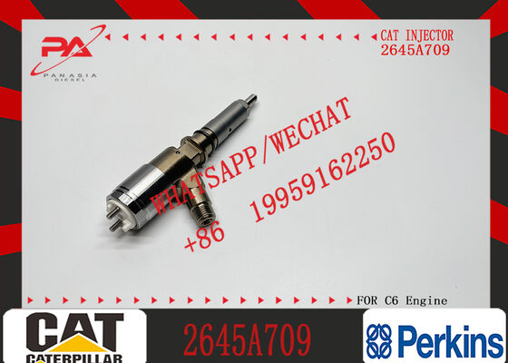 WEIYUAN Common Rail Fuel Injector 282-0490 2645A709 2820490 for CAT 320D C6.4 C6.6 Engine Excavator Parts Injector