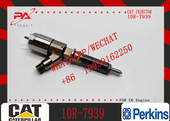 Excavator Accessories Fuel Injector 10R-7939 2645A747 2645A749 2645A753 for Perkins C6.6 Diesel Engine Spare Parts Construction Machinery