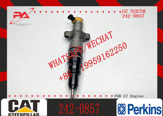 New 242-0857 2420857 Diesel Fuel Injectors for erpillar C9 C-9 Engine 330D 336D 340D 336D2 340D2 Excavator 816F