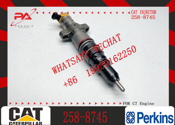258-8745 Common Rail Fuel Injector for C9 Engine 312D 313D 318D 320D 322D 336D 345D 349D Excavator