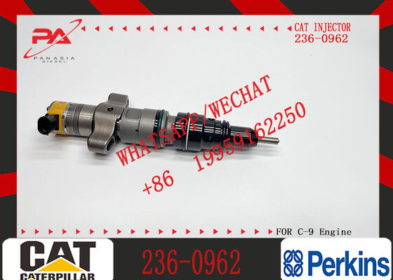 WEIYUAN C-9 Diesel Fuel Engine Common Rail RENEW Injector 235-9649 236-0962 for CAT E330C Excavator 2359649 2360962 235-2888