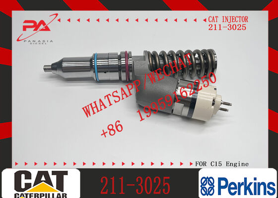 Excavator Accessories Fuel Injector 211-3025 2530615 211-3028 374-0751 10R-0955 for CAT C15 C18 Diesel Engine Spare Parts