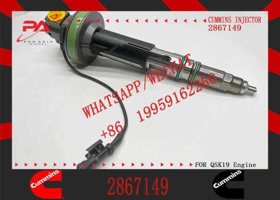 Genuine Fuel Injector Assembly 4964170 4964171 2867149 F00BJ00005 F0OBJOO001 for Qsk19 Engine