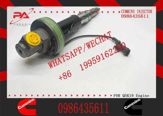 Remanufactured New diesel Fuel Injector 0986435611 0986435612 Fits for Cummins QSK19 Engine