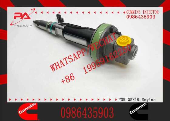 New Construction Machinery Fuel Injector for QSK19 Diesel F00BJ00006 FOOBJ00007 0986435903 Compatible for CUMMINS Diesel Engine