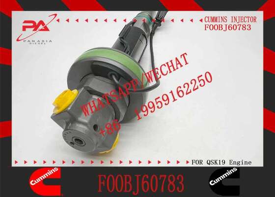 Diesel Fuel Injector F00BJ10006 0986435912 FO0BJ60578 FOOBJ60783 1000019903 for Cummins QSK19 QSK38 QSK50 QSK60 Engine
