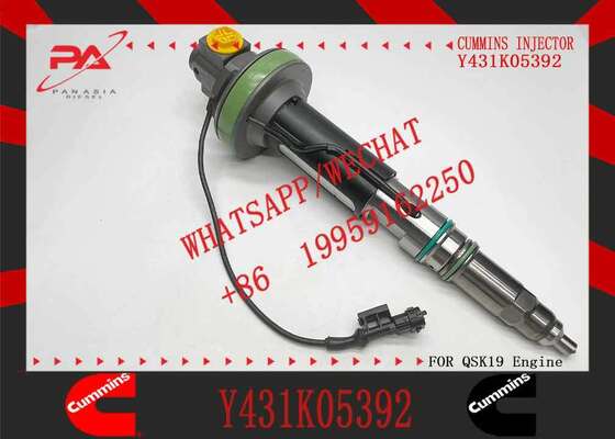 New Construction Machinery Fuel Injector for QSK19 Diesel Compatible Y431K05392 0986435615 0986435904 for CUMMINS Diesel Engine