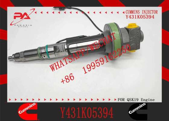 New Construction Machinery Parts-Fuel Injector for QSK19 Diesel Model Y431K05394 FO0BJ10006 4955526 for CUMMINS Diesel