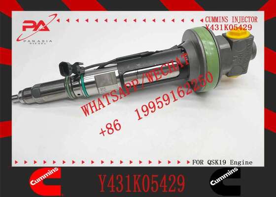 New Construction Machinery Fuel Injector for QSK19 Diesel Compatible Y431K05429 Y431KO5205 Y431K05420 for CUMMINS Diesel Engine