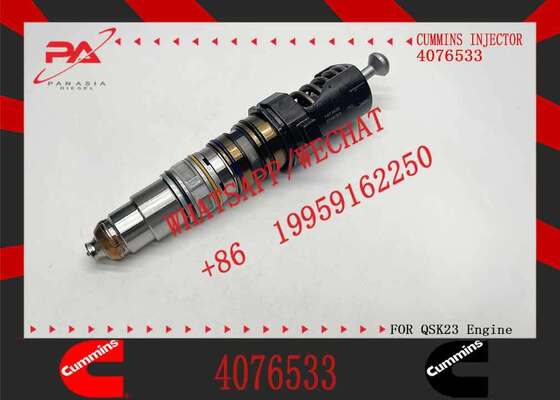New Construction Machinery Fuel Injector for QSK23 Diesel Compatible for CUMMINS Diesel Engine-Part 4902828 4076533 4088431