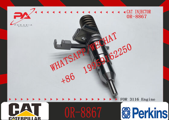 ERIKC 127 8207 0R 8867 Common Rail Injector Nozzle 1278207 0R-8867 diesel Fuel Pump 127-8207 0R8867