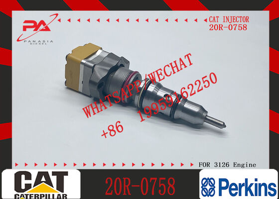 Excavator Injector 20R-0758 20R0758 232-1175 2321175 174-7526 1747526 159-0835 for 3126 Engine Parts Diesel Nozzle Assembly