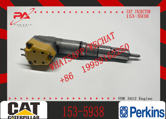 New 174-7526 174-7528 179-6020 153-5938 Common Rail Injector for 3412 Excavator 3412E/5110B Diesel Fuel Injecto Condition New