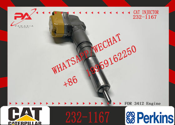 DIESEL FUEL COMMON RAIL INJECTOR 232-1168 2321168 232-1167 2321167 3412 3412