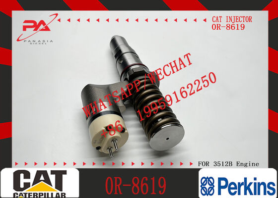 Injector Common Rail Fuel Injector 150-4453 1504453 0R8619 0R-8619 for Caterpillar Cat 5130B 5230B Engine