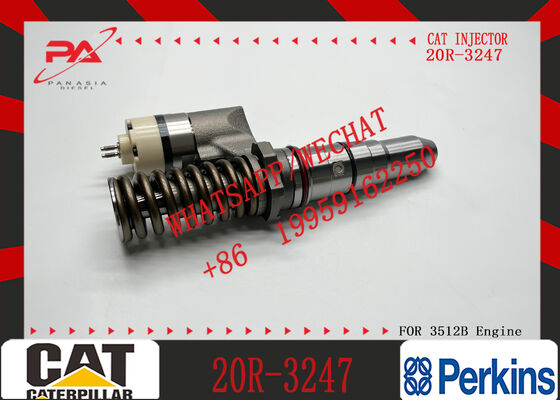 Excavator Parts 392-0225 Fuel Injector 3920225 20R-3247 20R3247 for CAT 3508B 3512B 3516B 3512C 3516C
