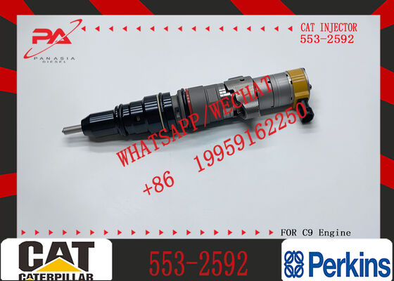 387-9433 553-2592 Diesel Fuel Injector for C9 Engine 330D 336D Excavator Common Rail Fuel Injectors Engine Parts 5532592 3879433