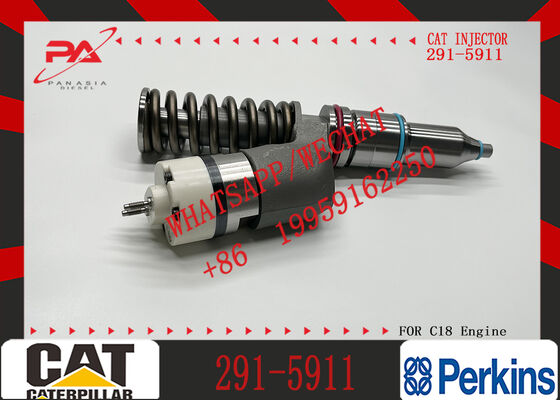 YS Diesel Fuel Injector 253-0615 2530615 6PCS Fuel Injector 280-0574 291-5911 254-4183 for C15 C18 Excavator Engine Engine Parts