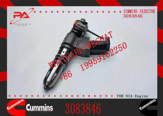Excavator Accessories Fuel Injector 3080766 3083622 3083846 3087560 3095086 for Cummins QSN14 N14 for Construction Machinery