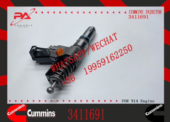 OEM N14 Engine Parts Common Rail Diesel Fuel Injector 3411760 3411691 3411765 3411766 For Cummins Engine Bulk Sale of Injectors