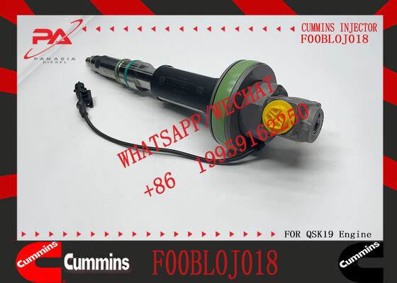 Reman Fuel Injector 4928106 Y431K05205 F00BLOJ018 for Cu-mmins QSK19 Diesel Engine