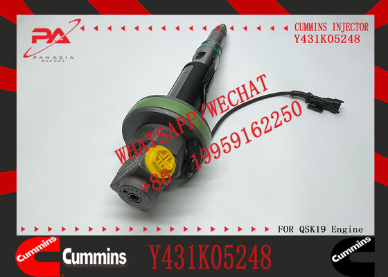 New Construction Machinery Fuel Injector for QSK19 Diesel 2867148 Y431K05248 Y431K05558 4964170 for C-UMMINS Diesel Engine