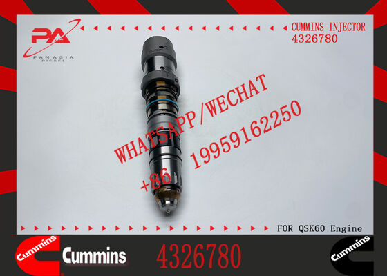 QSK60 4326780 4088427 4001813 4087893 Diesel Fuel Injector for Cu-mmins Engine