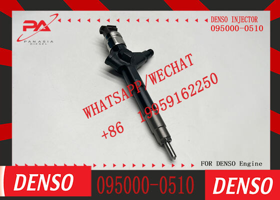 Common Rail Fuel Injector 095000-0510 for X-Trail T30 2.2L 16600-8H800 16600-8H801