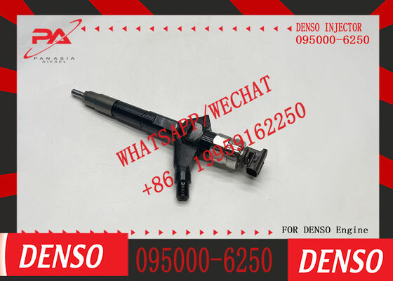 New Common Rail Diesel Fuel Injector 095000-6250 0950006250 16600-EB70A 16600EB70A Injection Valves