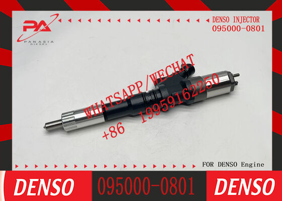 JF 095000-1211 095000-1210 095000-0800 095000-0801 6156-11-3300 Diesel Fuel Common Rail Injector for Komatsu PC400-7 PC450-7