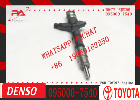 095000-7540 Common Rail Fuel Injector 23670-09330 23670-0L020 for Toyota Hilux 1KD-FTV/2KD-FTV Diesel Engine Injector