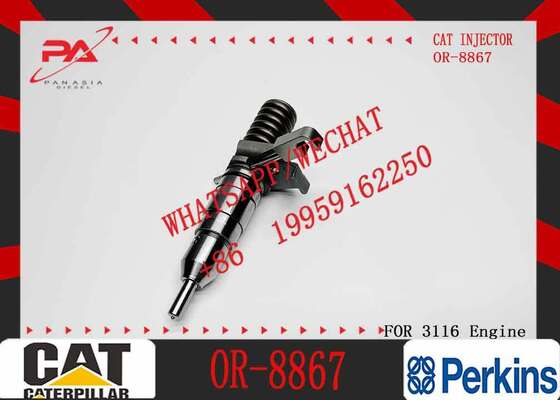 Excavator Fuel Injectors 3116 Engine Fuel Injector Nozzle 7E-6193 OR-8867 105-1694 OR-8473 0R-8682 0R-8467