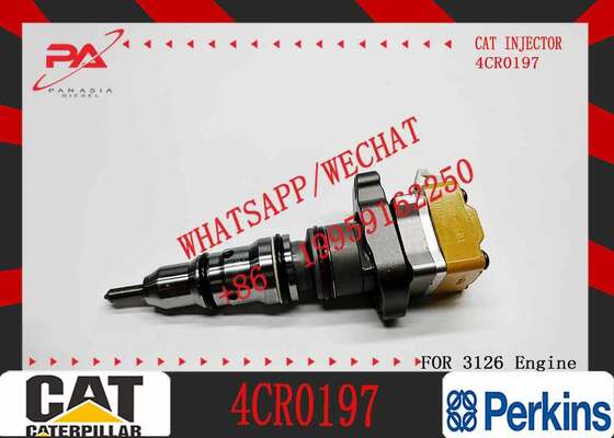 New Diesel Engine Injector 1OR-1267 188-1320 10R-9237 173-9379 10R-0781 4CR0197 156-8895 for C-aterpillar C3126 Common Rail Steel