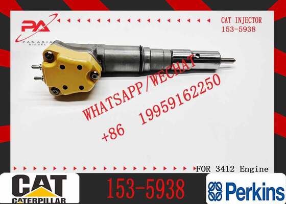 New 174-7526 174-7528 179-6020 153-5938 Common Rail Injector for 3412 Excavator 3412E/5110B Diesel Fuel Injecto Condition New