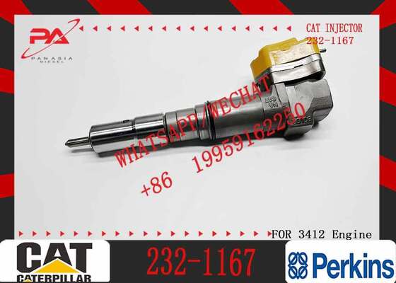 High Quality New Diesel Common Rail Fuel Injector 232-1166 232-1167 20R-5392 232-1168 Engine Parts for 3412