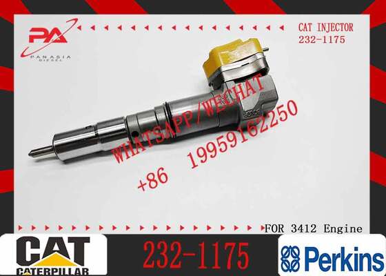 HEUI Fuel Injector 232-1175 20R-0758 10R-1265 for C-aterpillar CAT Engine 3412E 3408E Dozer D9R Quarry Truck 775D AD45
