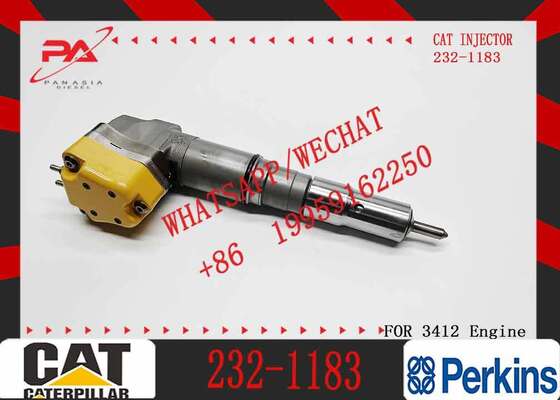 High-quality diesel Engine Fuel Injectors 174-7526, 232-1183, 174-7528, Compatible with C-aterpillar 3412E, Durable and Precise.