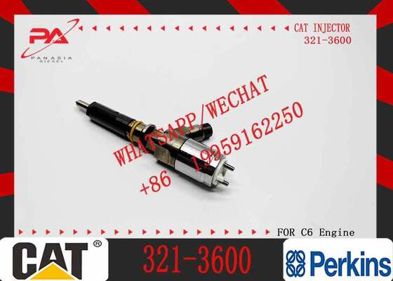 Electric Parts C6.4 C6.6 Diesel Engine Fuel Injector 320-0677 321-3600 for E320D E323D