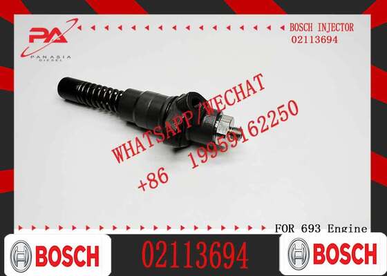 0414693005 Fuel Injector for EC210D Excavator D5E Engine 02113694 2113694 0986437