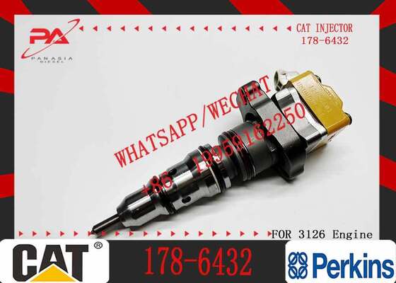 Diesel Fuel Injector for 3216 Excavator 3126E 3126B Common Rail Injector 178-6432 10R-9348 188-1320 10R-9237