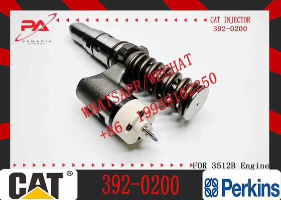 Excavator Accessories Fuel Injector 392-0206 392-0214 392-0202 392-0200 for Cat Spares 3508B 3512B for Construction Machinery
