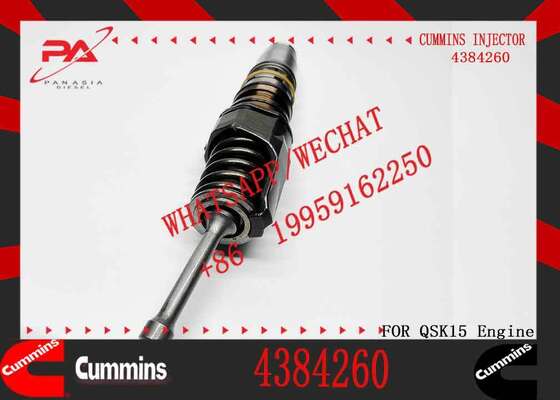 New Construction Machinery Parts Fuel Injector for QSKX15 Diesel Engine OEM 4928262 4384260 Stainless Steel