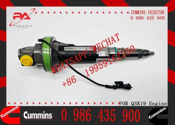 Common Rail Fuel Injector 2867147 F 00B J00 001 0 986 435 900 for Sprayer Excavator QSK19 Injector Truck Parts