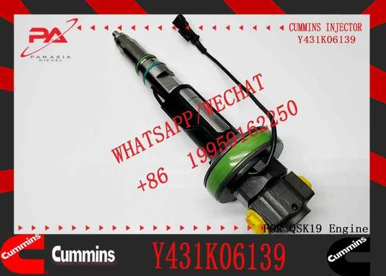 High-quality Auto Parts High-quality Automotive Parts 4358048 Y431K06139 Diesel Fuel Injector for Cum-mins QSK19 QSK38 QSK50