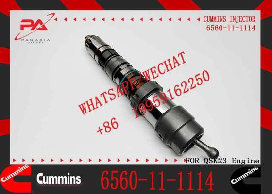 Engine Fuel Injector 6560-11-1110 6560-11-1111 6560-11-1112 6560-11-1113 6560-11-1114 for PC1250LC-7 Excavator