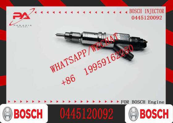 Common Rail Injector 0445120092 0445120282 504194432 for 3.0L F1C Engine for Box Trucks, Passenger Buses, Chassis Trucks