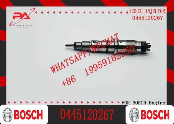 Diesel Engine Auto Parts Diesel Fuel Injector Common Rail Injector 0445120018 0445120143 0445120267