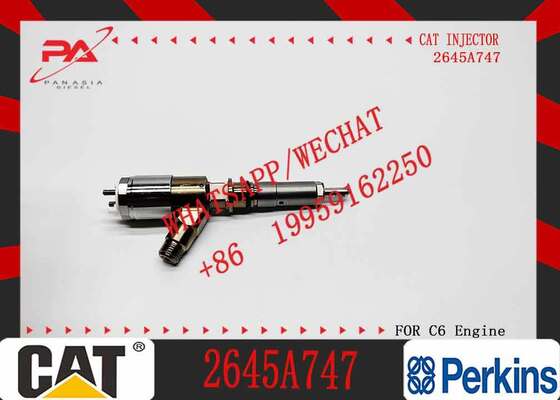 Factory Direct Supply Common Rail 320D Injector 2645A747 320-0680 3200680 for Caterpillar perkins C6.6 Engine CAT 320D Injector