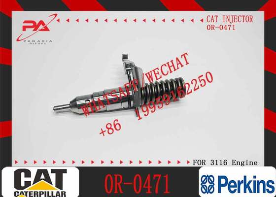 Caterpillar 3116 Fuel Injector 0R0471 Heavy Duty Diesel Injection Nozzle | CAT OEM Replacement Injector 4P-9077 | Fits Construction Mining Marine Generator Equipment